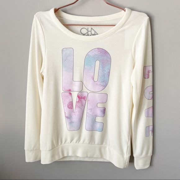 Chaser Love Sweatshirt Sz Small - Picture 3 of 6